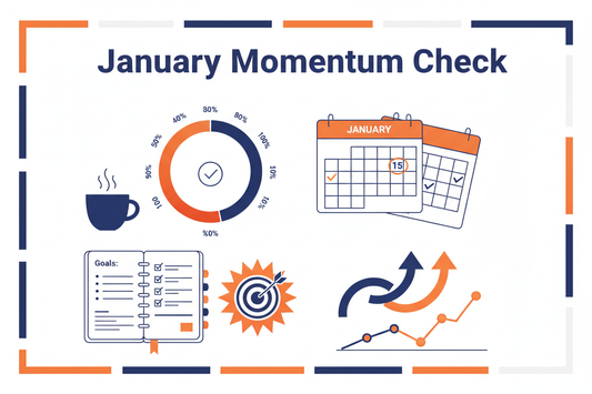 Monday & Tuesday - Reminders To Show Confident Follow-Through - A January-February Momentum Check