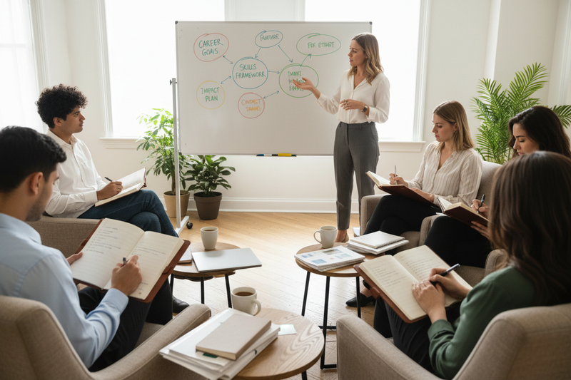 career journaling and workshop